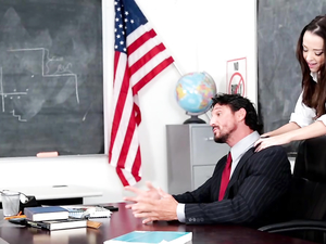 Facial For A Schoolgirl Slut From Her Teacher