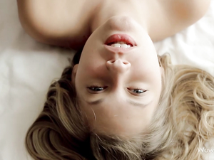 Masturbating Teen Has A Beautiful Orgasm Face
